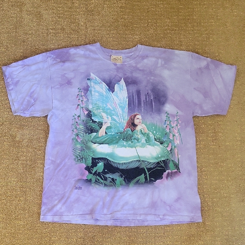 The Mountain Vintage 2004 Lavender Fairy T-shirt. Size XL
